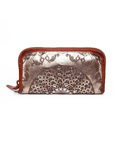 Bags & Luggage - Women's Bags - Clutches Golden Mola Leather Clutch
