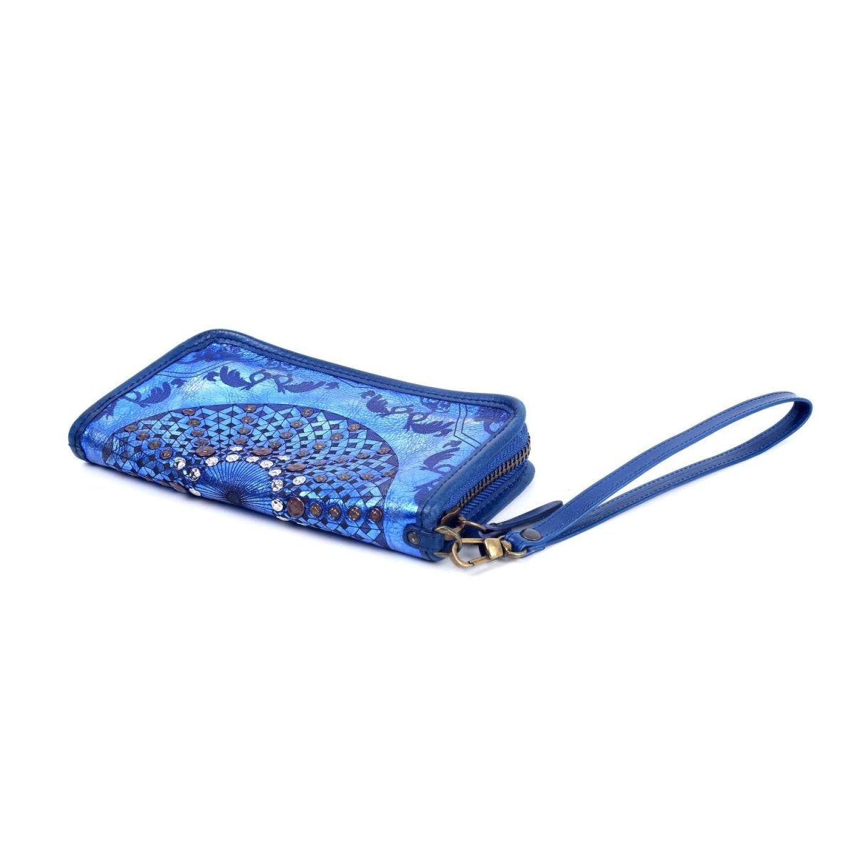Bags & Luggage - Women's Bags - Clutches Golden Mola Leather Clutch