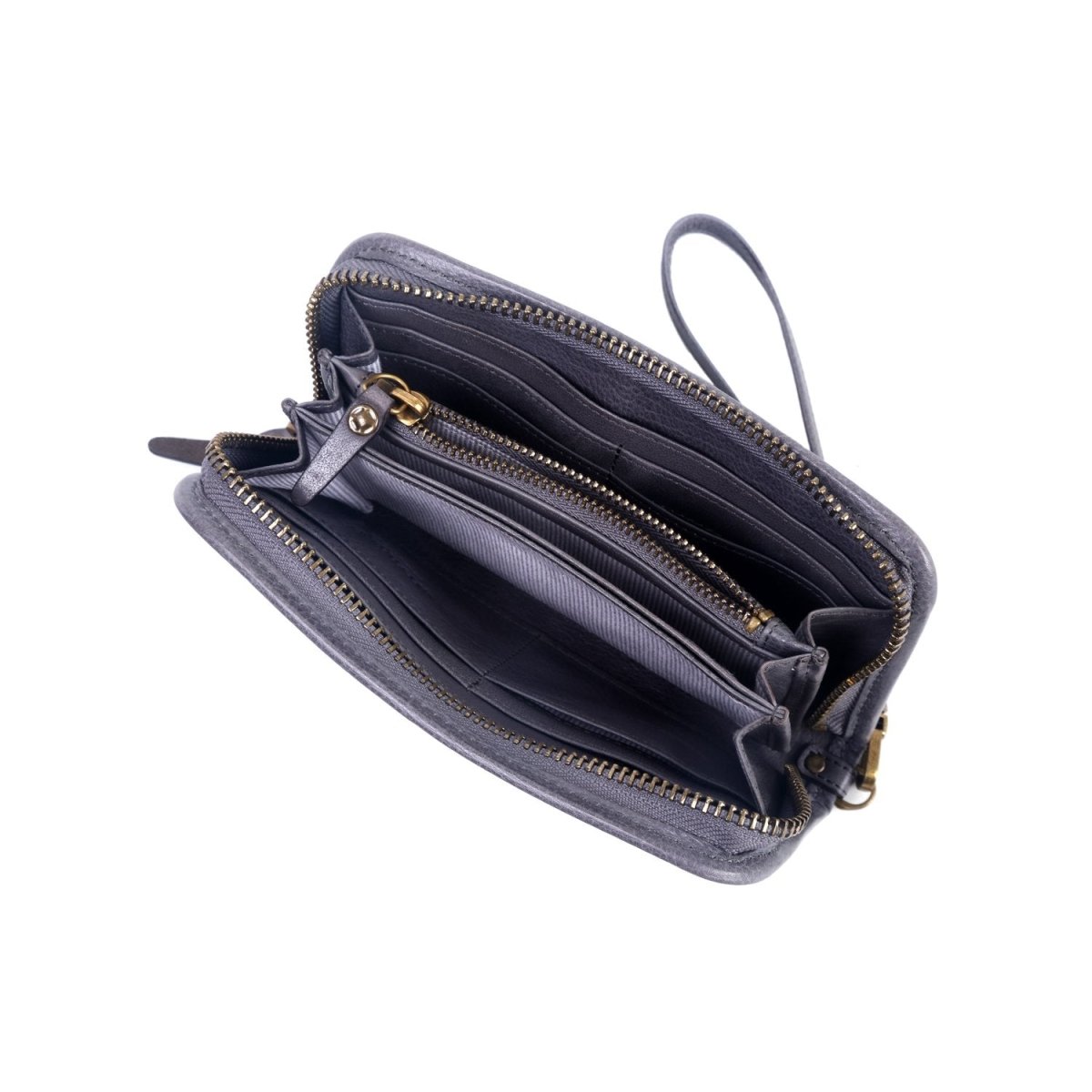 Bags & Luggage - Women's Bags - Clutches Golden Mola Leather Clutch