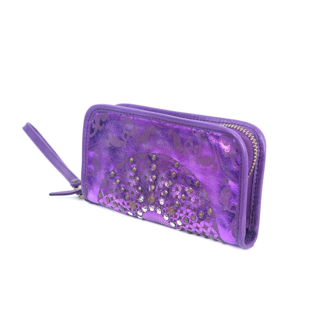 Bags & Luggage - Women's Bags - Clutches Golden Mola Leather Clutch