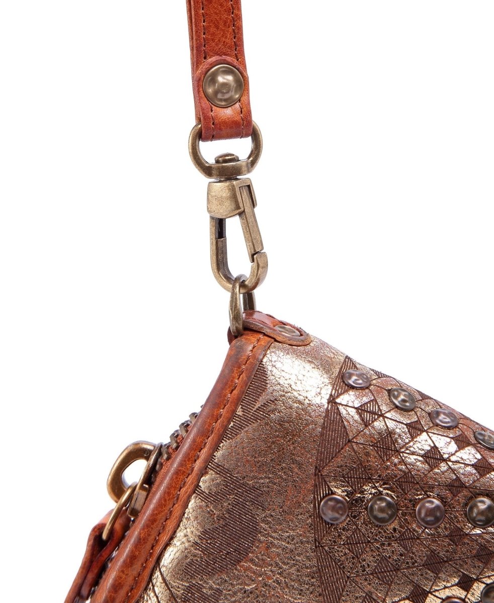 Bags & Luggage - Women's Bags - Clutches Golden Mola Leather Clutch