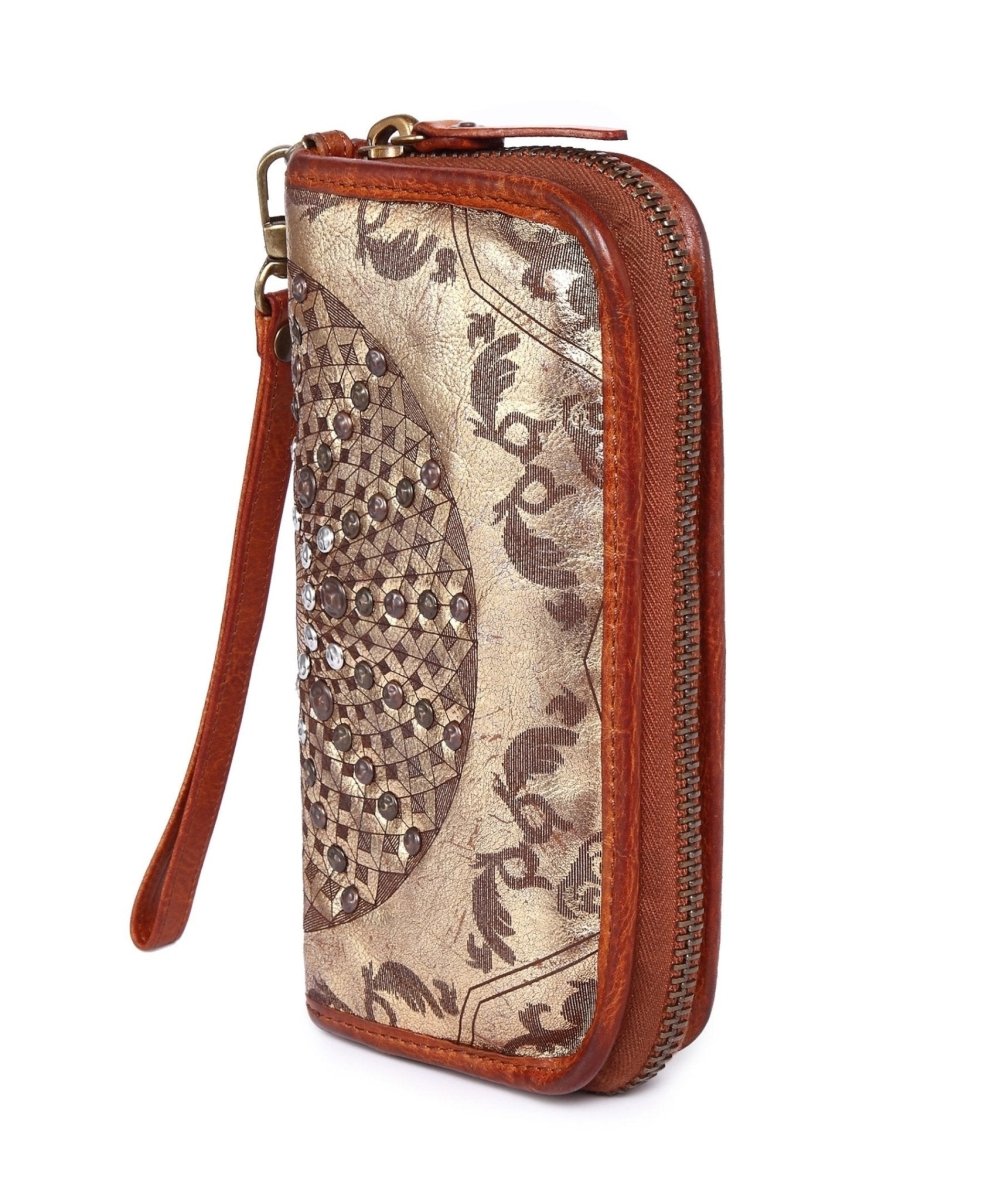 Bags & Luggage - Women's Bags - Clutches Golden Mola Leather Clutch