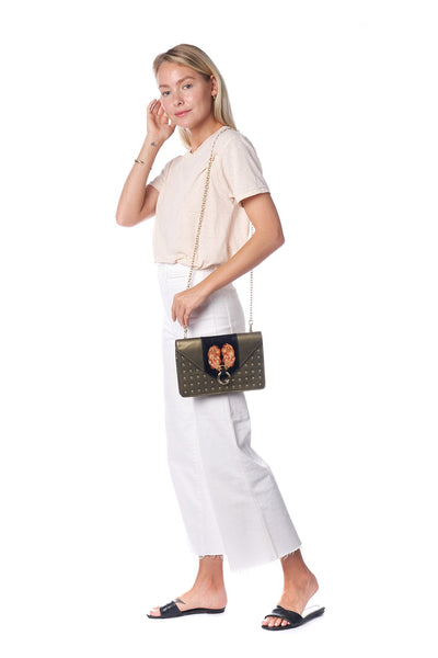 Bags & Luggage - Women's Bags - Clutches PX (PiXiu) Green Crossbody Clutch