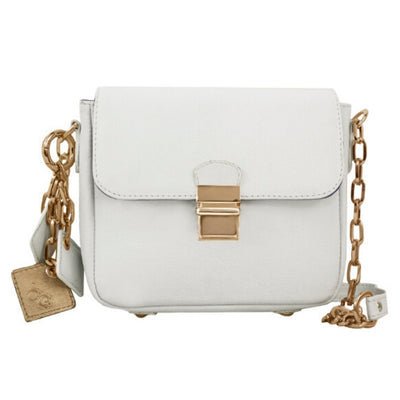Bags & Luggage - Women's Bags - Crossbody Bags Tiny Leather Handbag -White (Option 2)