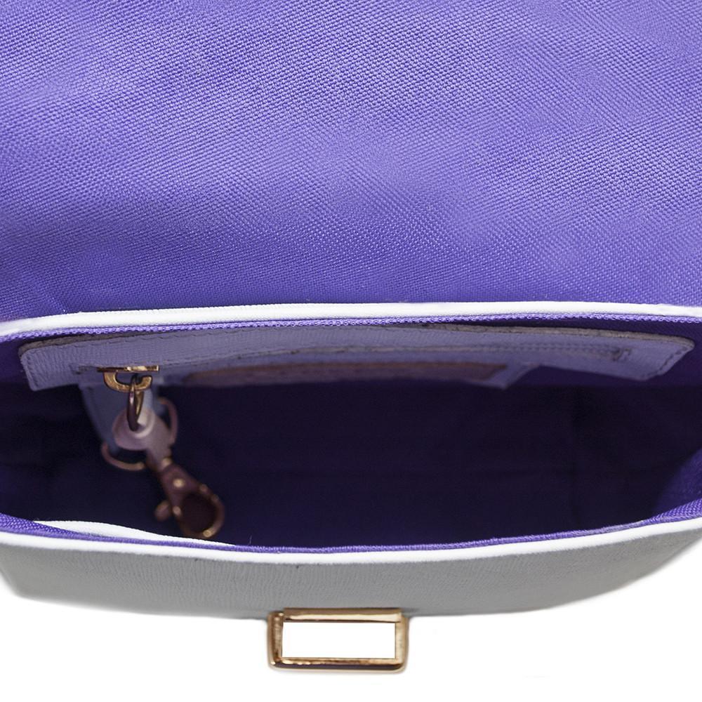 Bags & Luggage - Women's Bags - Crossbody Bags Tiny Leather Handbag -White (Option 2)
