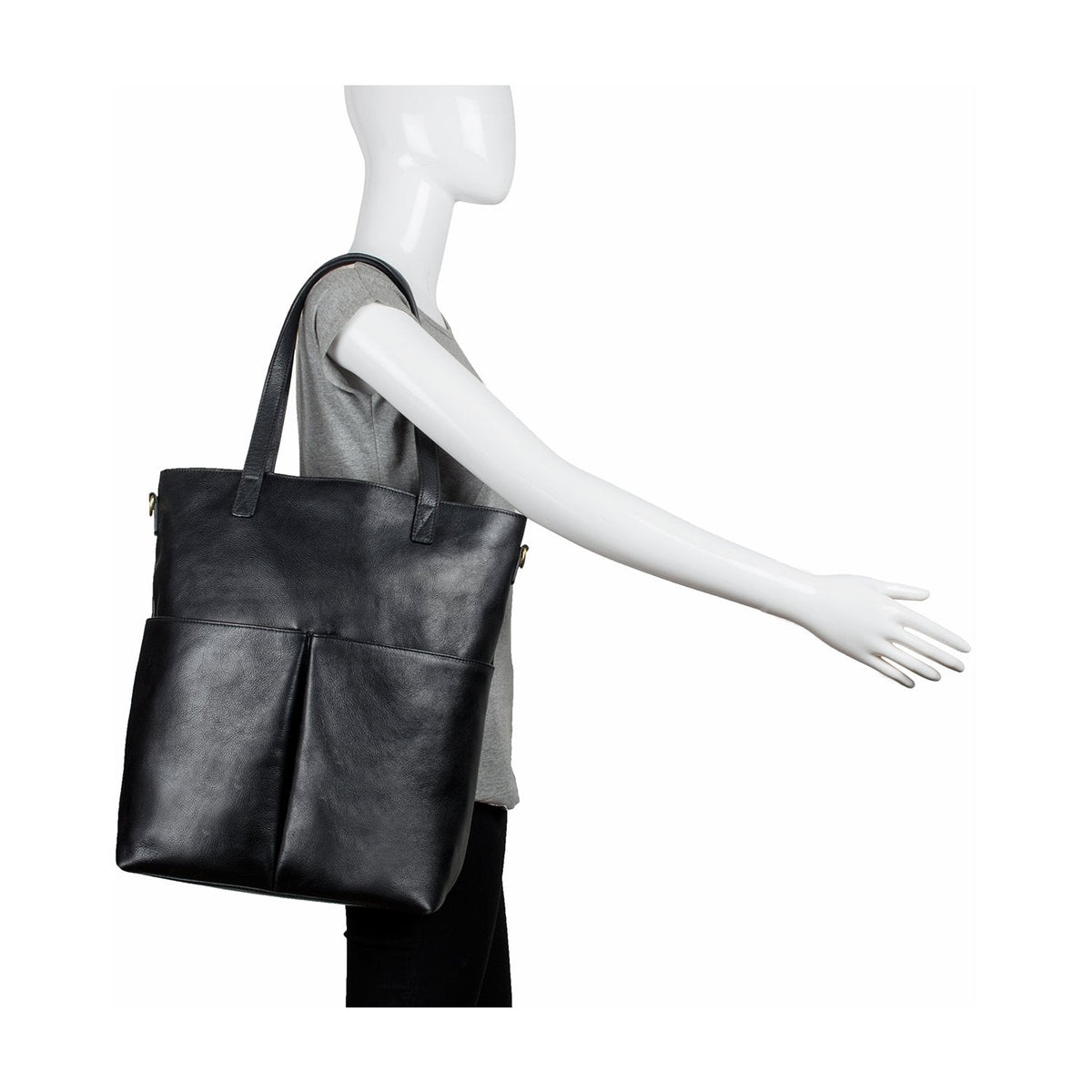Bags & Luggage - Women's Bags - Shoulder Bags Pepper Large Leather Tote With Sling Strap