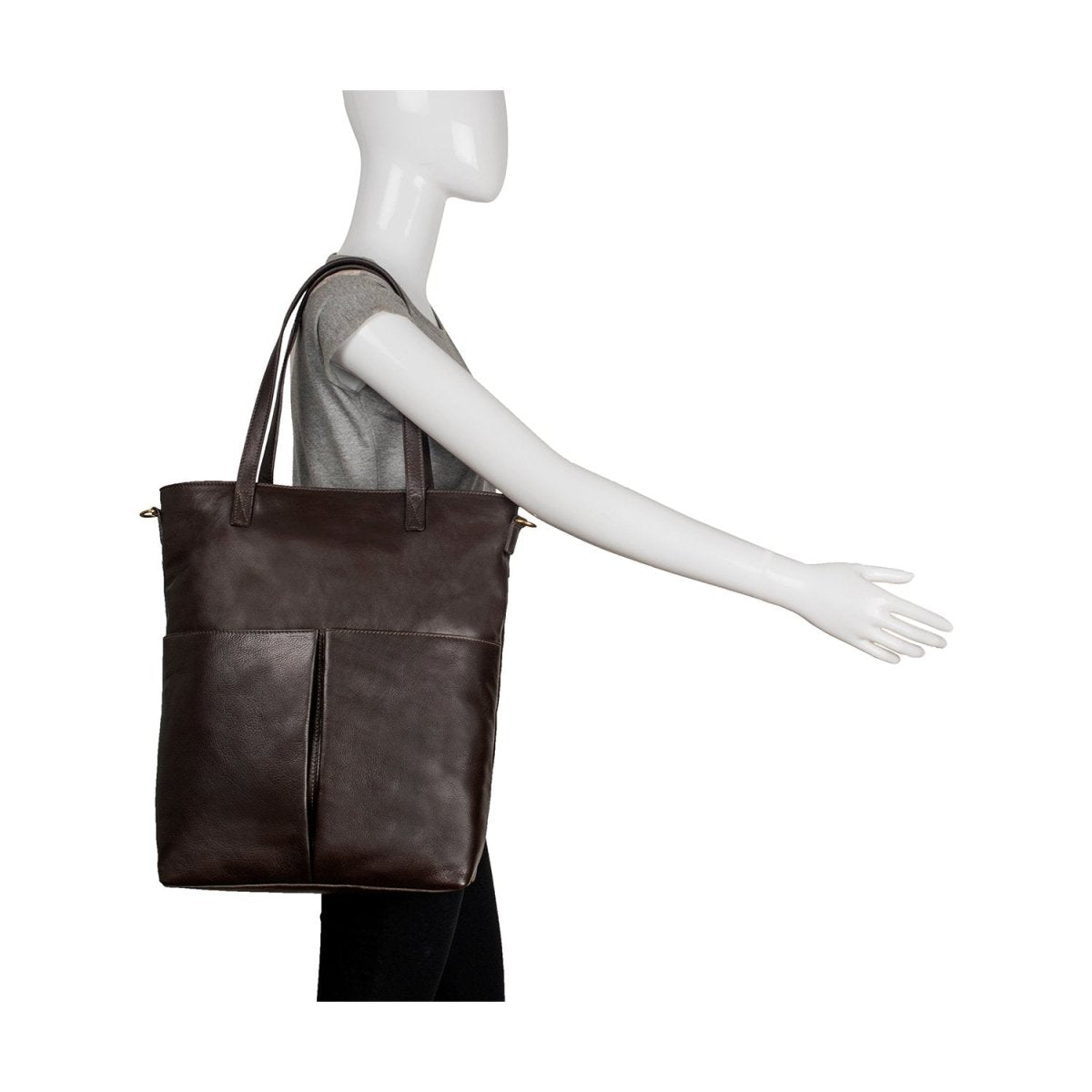 Bags &amp; Luggage - Women&#39;s Bags - Shoulder Bags Pepper Large Leather Tote With Sling Strap