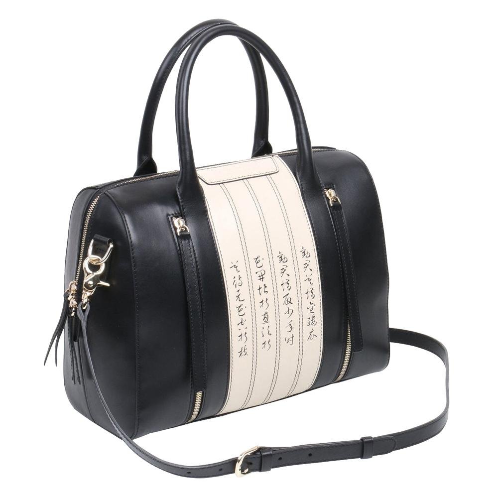 Bags & Luggage - Women's Bags - Top-Handle Bags Calligraphy Black Satchel