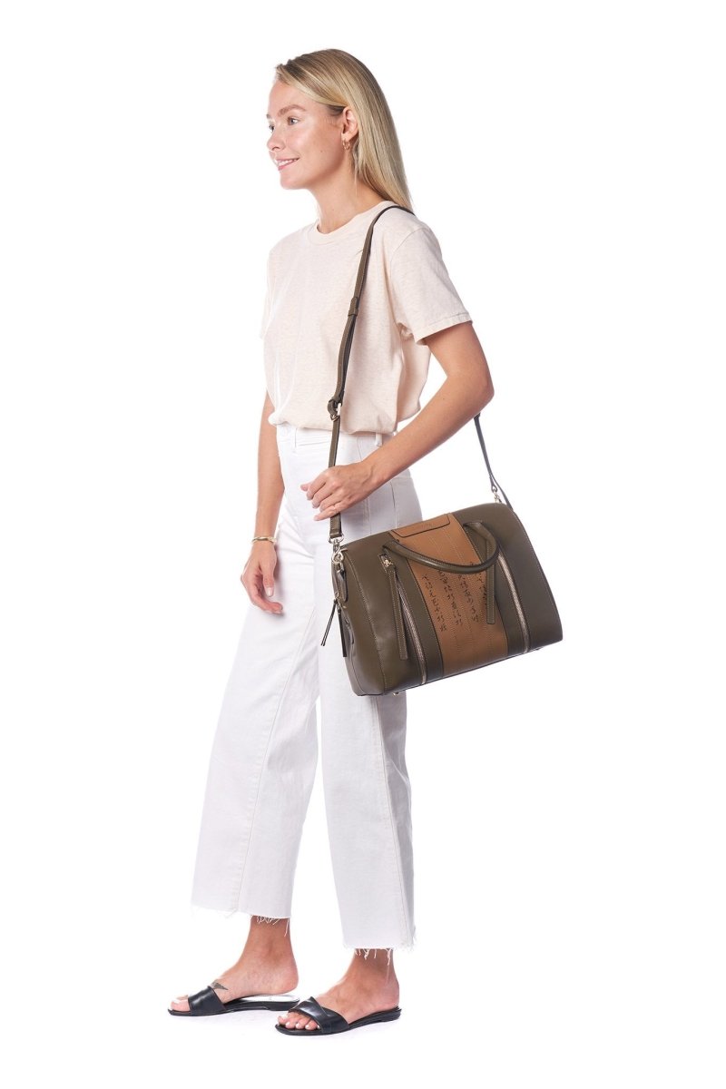 Bags & Luggage - Women's Bags - Top-Handle Bags Calligraphy Green Satchel