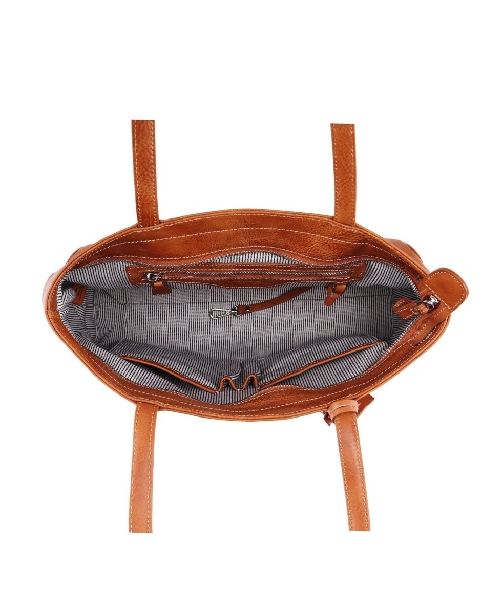 Bags & Luggage - Women's Bags - Top-Handle Bags Dancing Bamboo Leather Tote