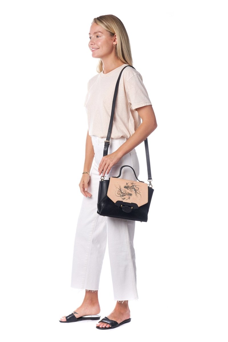 Bags & Luggage - Women's Bags - Top-Handle Bags Fish Small Black Satchel