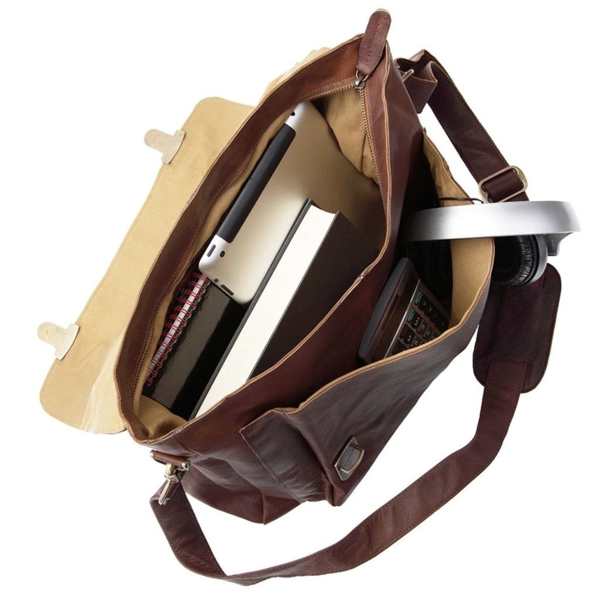 Bags & Luggage - Women's Bags - Top-Handle Bags Vintage Leather Satchel