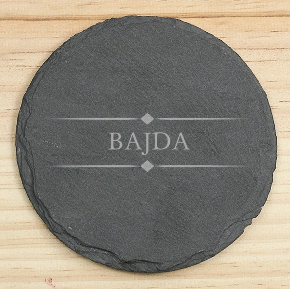 Bar Personalized Slate Coasters