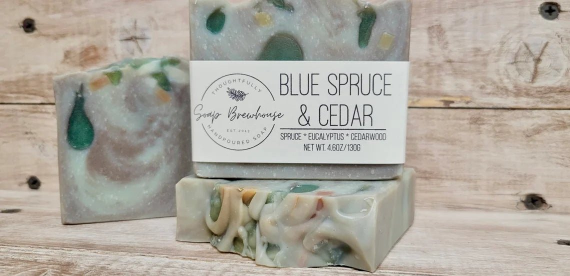 Bar Soap Blue Spruce & Cedar Soap