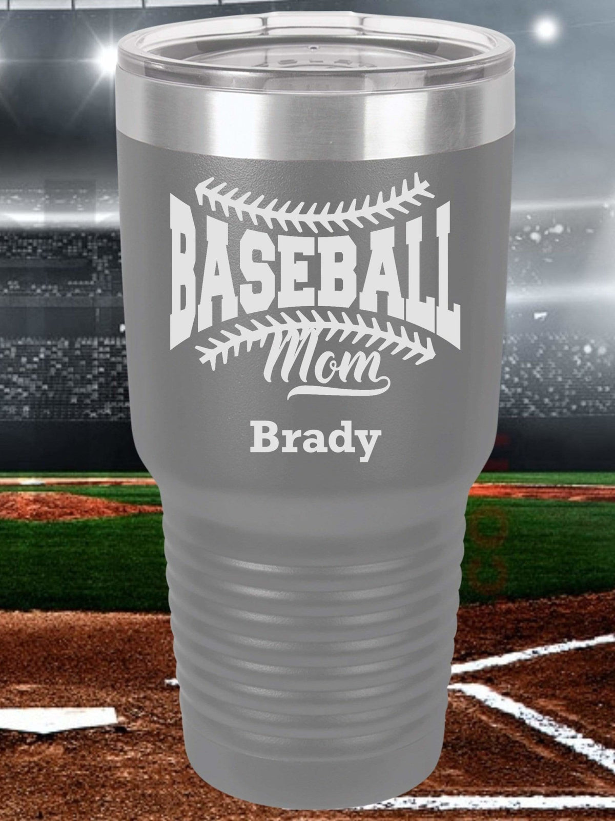 Baseball Mom 2 Personalized Tumbler by Griffco Supply