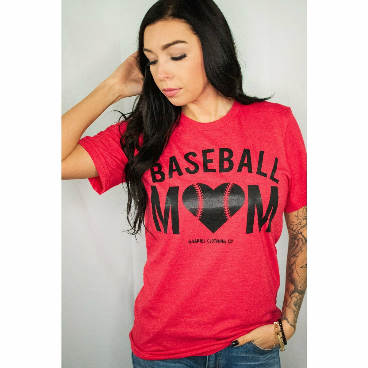 Baseball Mom Love Tee Shirt