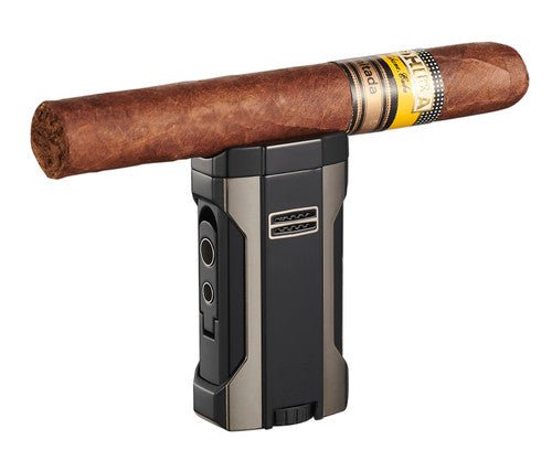 Cigar Butane Quad Torch Lighter