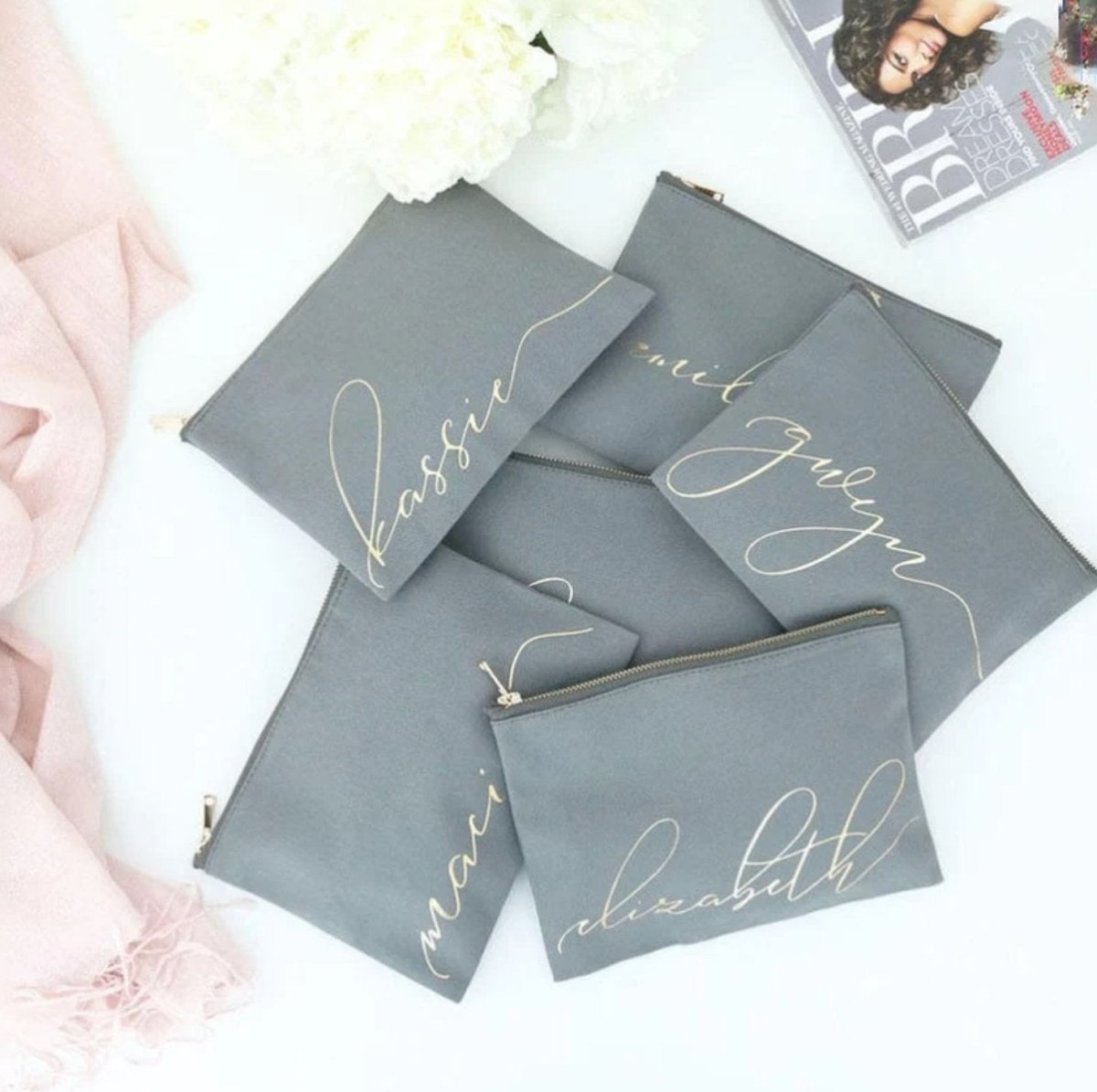 Cosmetic Bag Personalized Makeup Bag