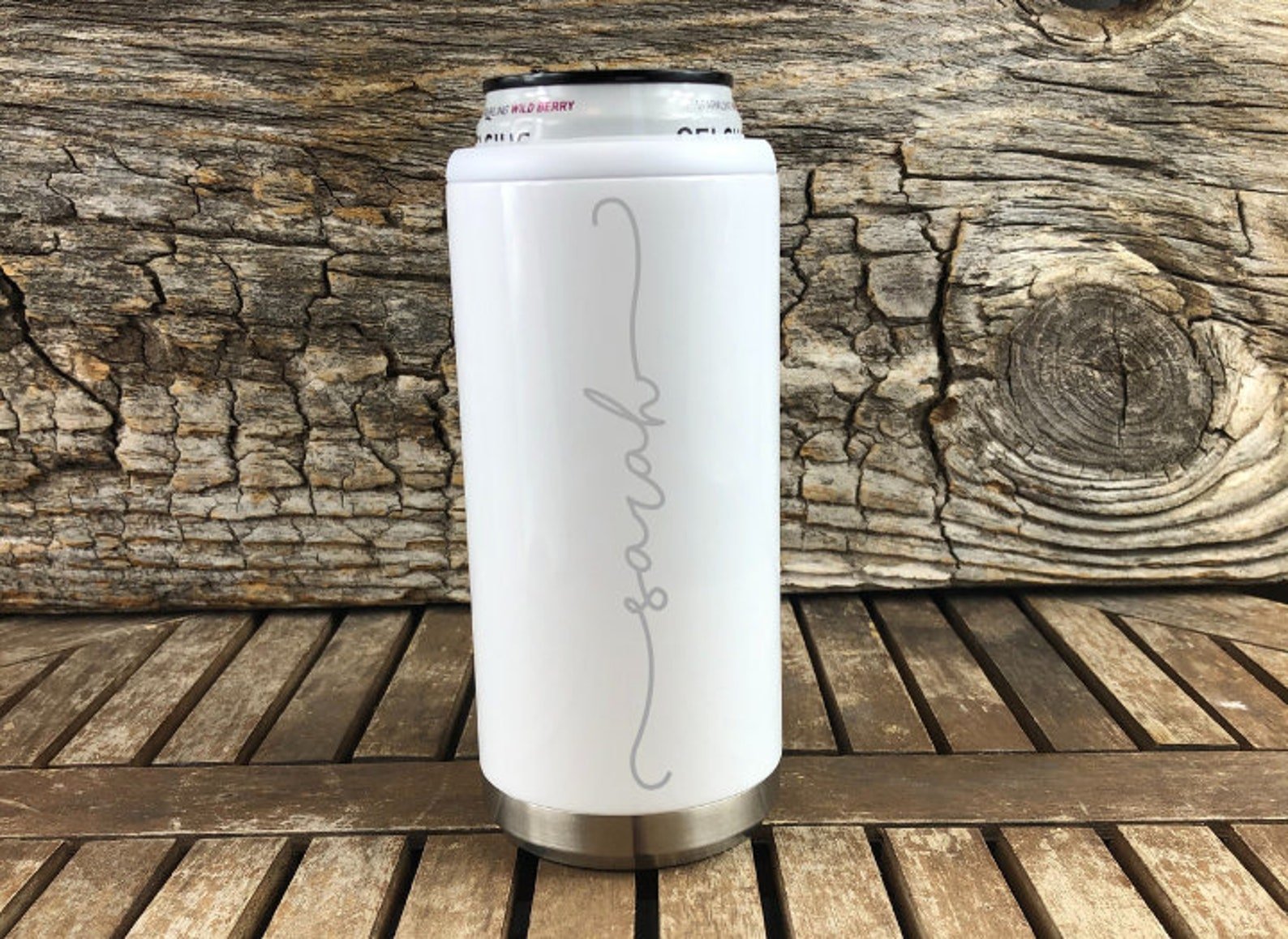 Custom Engraved Personalized Can Cooler