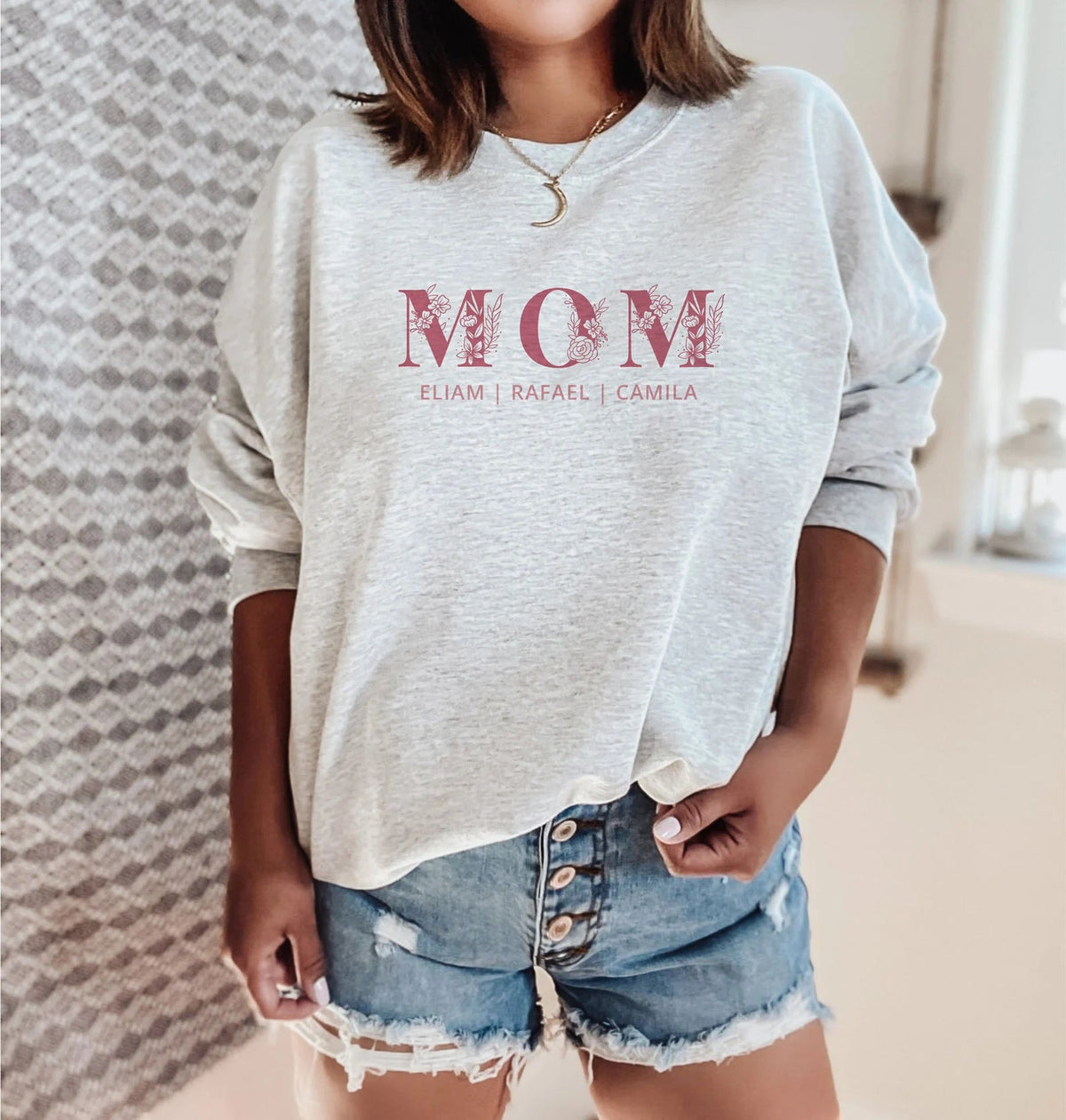Custom Sweatshirt For Mom