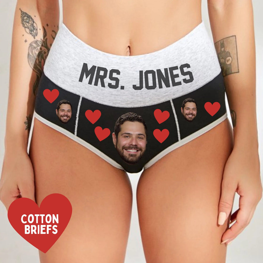 Custom Women's Valentine's Briefs