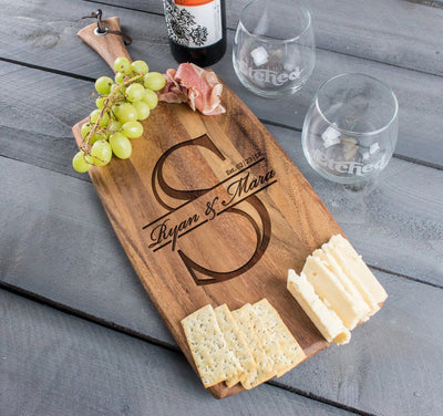 Cutting Board Anniversary Cheese Board - DESIGN: K3