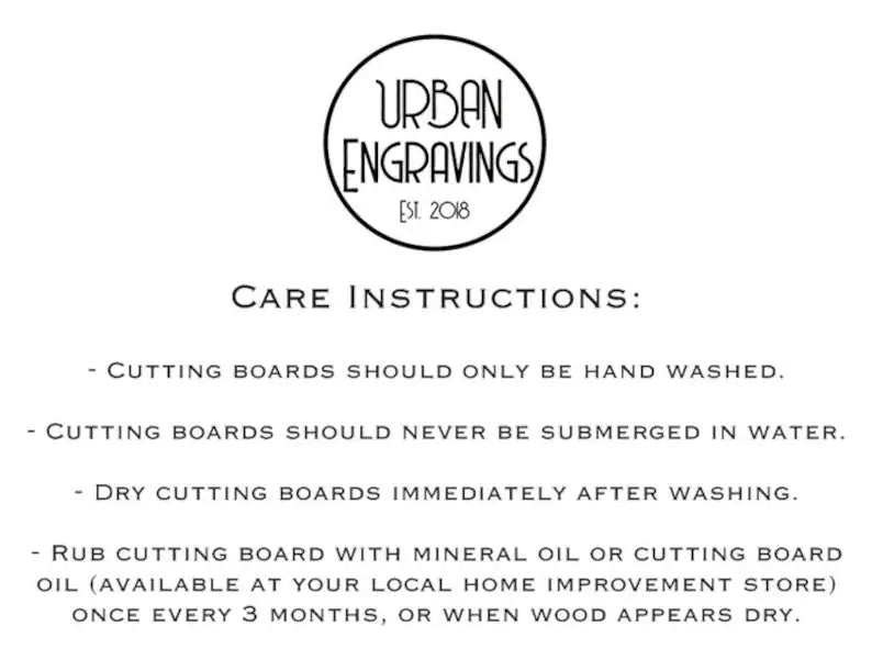 Cutting Board Personalized Wood Charcuterie Board