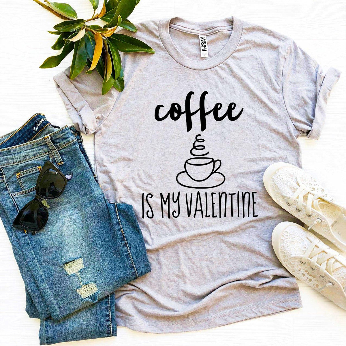Coffee Is My Valentine T-shirt