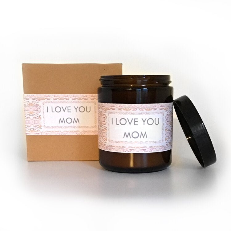 Diffusers, Oils &amp; Candles I Love You Mom Eucalyptus Scented Soy Wax Candle