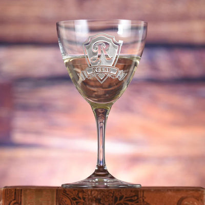 Drinkware Personalized Crystal Martini Glass