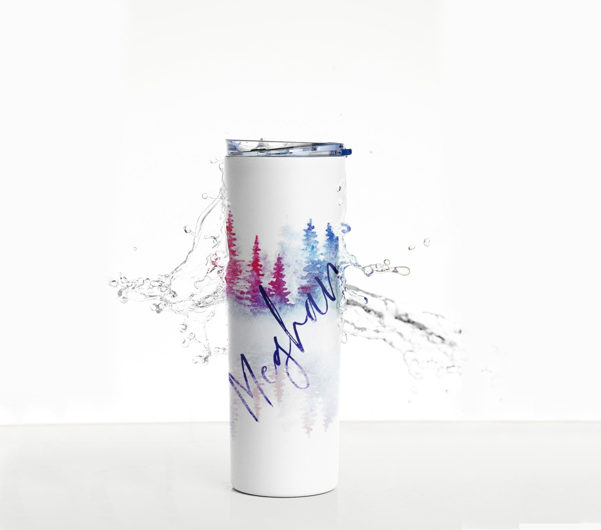 Drinkware Personalized Misty Mountains Tumbler