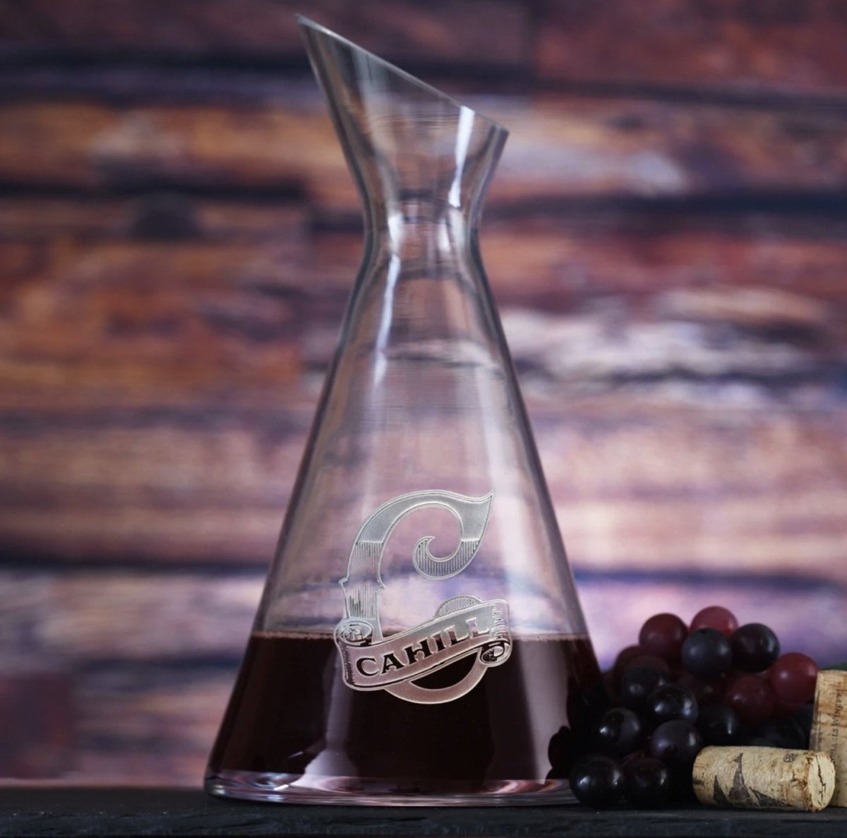 Drinkware Slanted Wine Carafe Decanter
