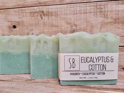 Eucalyptus Cotton Soap
