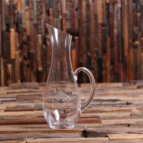 Gift Set PERSONALIZED WINE DECANTER SET AND STEMLESS WINE GLASSES