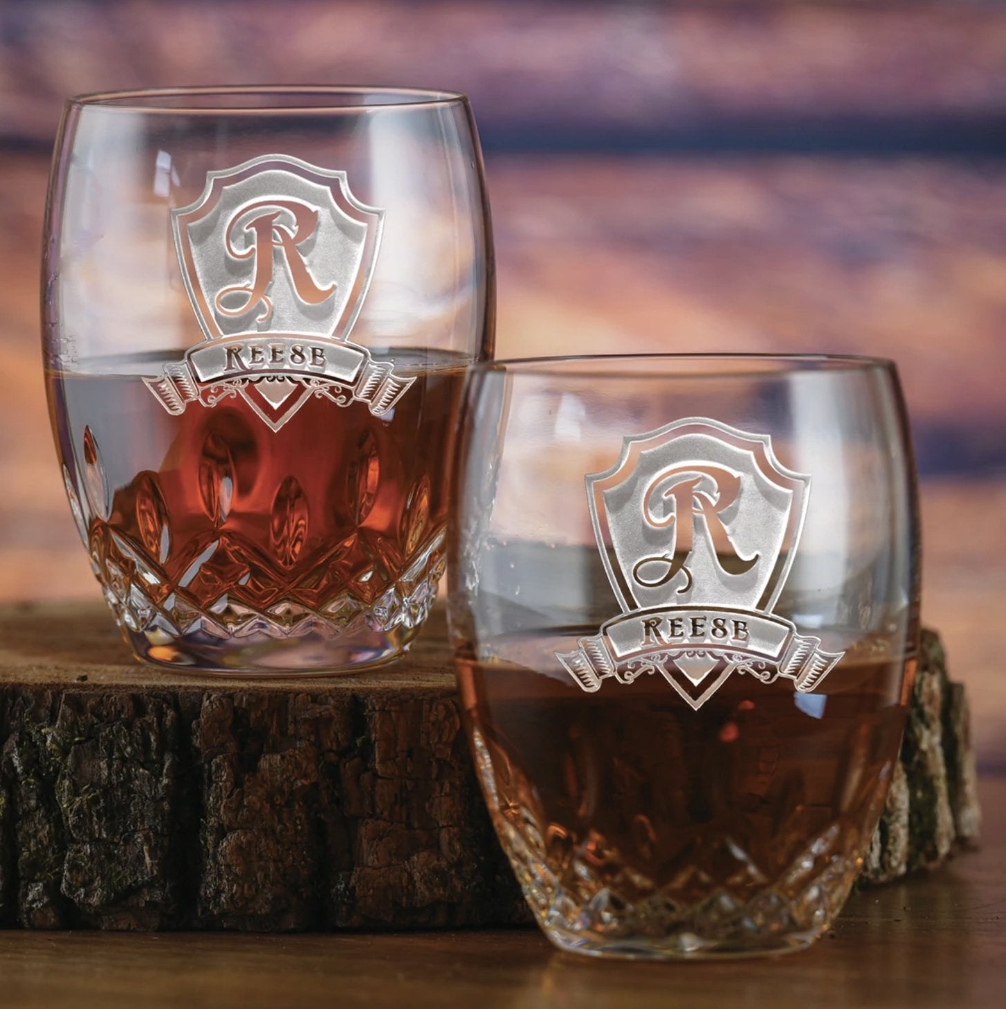 Glassware Custom Crystal Whiskey Glass Set