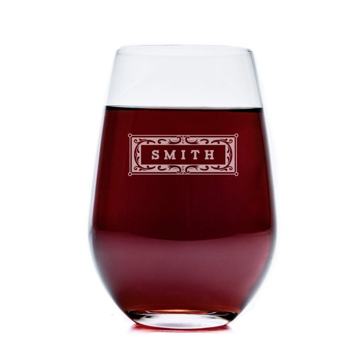 Glassware Personalized Wine Glass Set