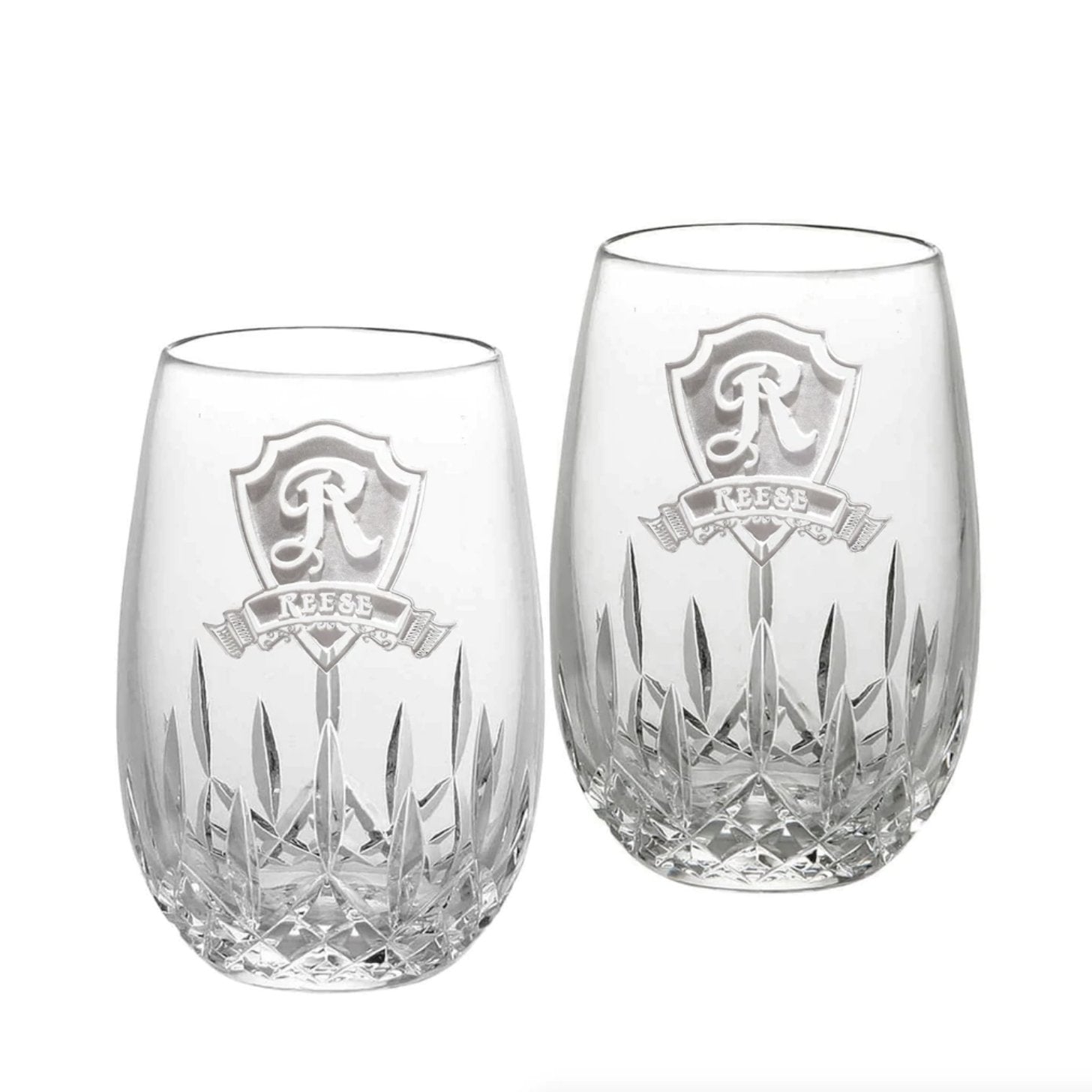 Glassware Waterford Couples Crystal Wine Glass Set
