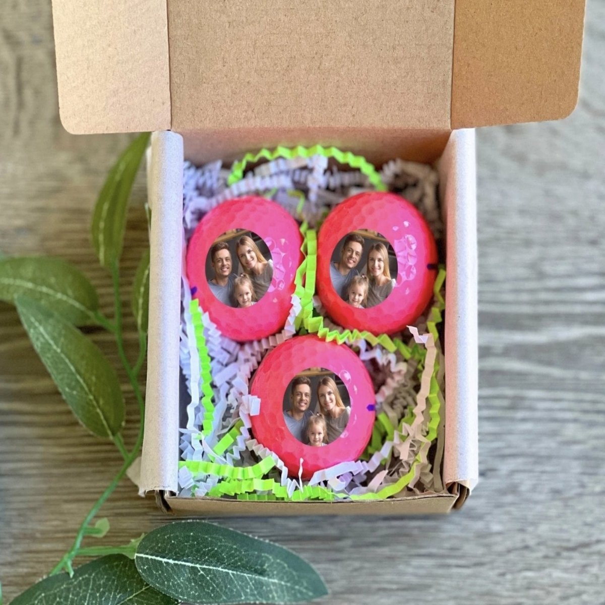 Golf Balls Photo Printed Golf Ball Set