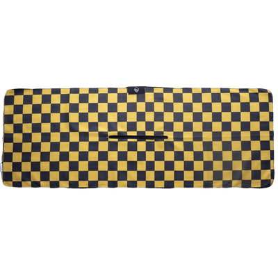 Golf Black & Yellow Tailgate Golf Towel