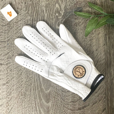 Golf Glove Leather Left-Hand Golf Glove
