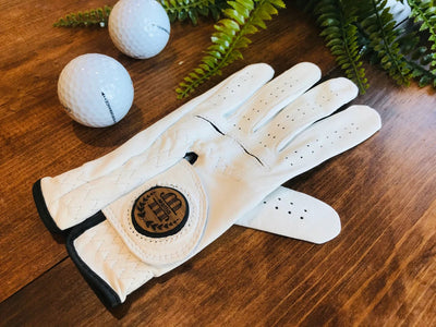 golf glove Precision Swing: Left-Handed Golf Glove and Ball Marker Set