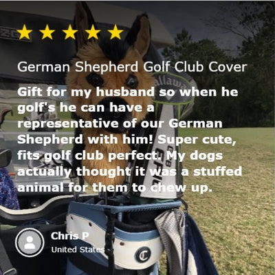Golf Head Covers German Shepherd Headcover