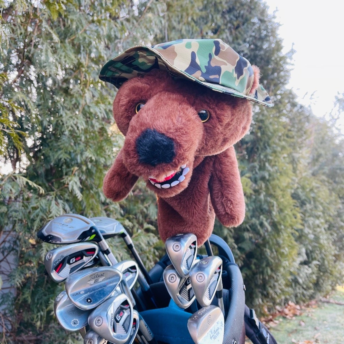 Golf Head Covers Military Grizzly