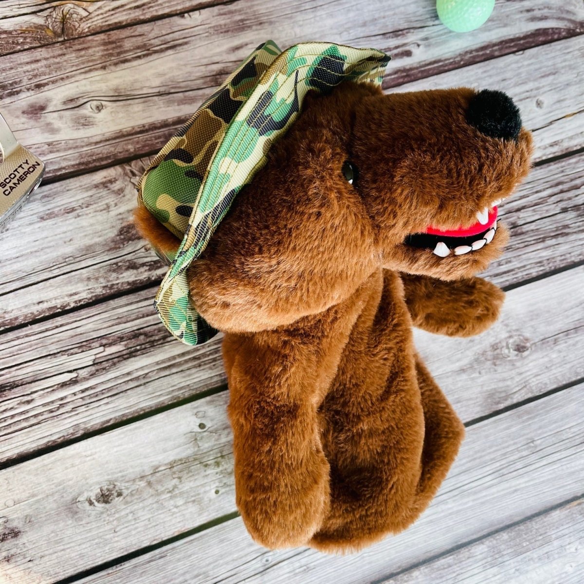 Golf Head Covers Military Grizzly
