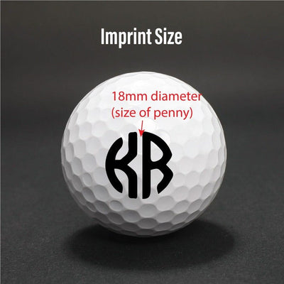 Golf Monogram Ball Stamp