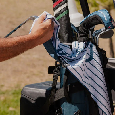 Golf Pinstriped Golf Towel