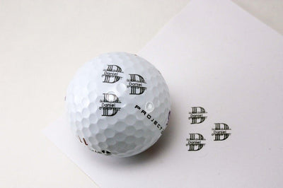 Golf Wooden Golf Ball Stamp