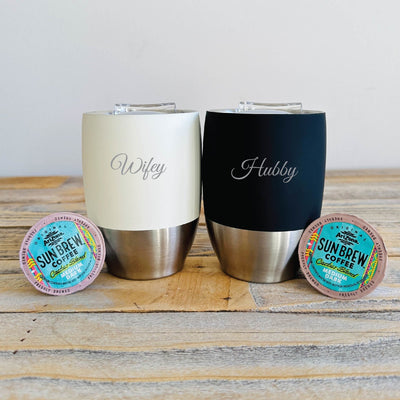 His And Hers Travel Tumbler