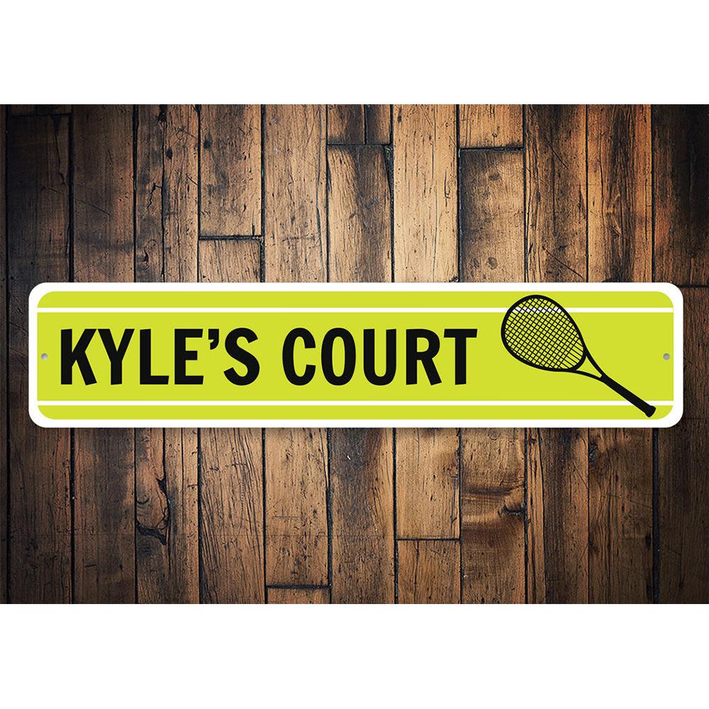Home Decor Tennis Sign