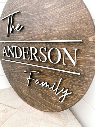 housewarming gift Family Wall Sign